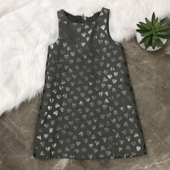 Kids - H & M Party Dress Heart 🖤 Dress - Size 7/8 - Picture 1 of 8
